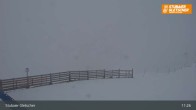 Archiv Foto Webcam Stubaier Gletscher: Ausblick Fernau Bergstation 10:00