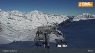 Archived image Webcam Stubai Glacier - View Fernau Station 05:00