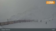 Archiv Foto Webcam Stubaier Gletscher: Ausblick Fernau Bergstation 12:00