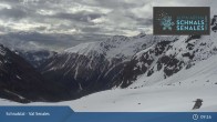 Archived image Webcam Alpin Arena Schnals: Top Station Lazaun 08:00