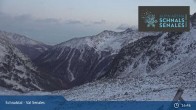 Archived image Webcam Alpin Arena Schnals: Top Station Lazaun 00:00