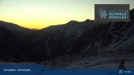 Archiv Foto Webcam Alpin Arena Schnals: Bergstation Lazaun Gondelbahn 07:00