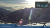 Archived image Webcam Alpin Arena Schnals: Top Station Lazaun 08:00