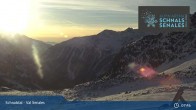 Archiv Foto Webcam Alpin Arena Schnals: Bergstation Lazaun Gondelbahn 07:00