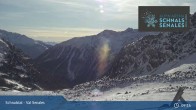 Archiv Foto Webcam Alpin Arena Schnals: Bergstation Lazaun Gondelbahn 08:00