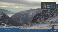 Archiv Foto Webcam Alpin Arena Schnals: Bergstation Lazaun Gondelbahn 08:00