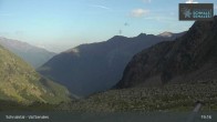 Archiv Foto Webcam Alpin Arena Schnals: Bergstation Lazaun Gondelbahn 18:00