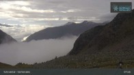 Archiv Foto Webcam Alpin Arena Schnals: Bergstation Lazaun Gondelbahn 07:00