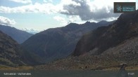 Archived image Webcam Alpin Arena Schnals: Top Station Lazaun 08:00