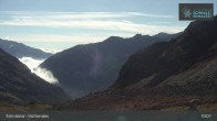 Archived image Webcam Alpin Arena Schnals: Top Station Lazaun 09:00