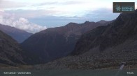 Archived image Webcam Alpin Arena Schnals: Top Station Lazaun 20:00