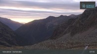 Archiv Foto Webcam Alpin Arena Schnals: Bergstation Lazaun Gondelbahn 06:00