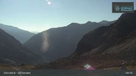 Archived image Webcam Alpin Arena Schnals: Top Station Lazaun 08:00