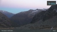 Archiv Foto Webcam Alpin Arena Schnals: Bergstation Lazaun Gondelbahn 04:00