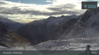 Archived image Webcam Alpin Arena Schnals: Top Station Lazaun 08:00