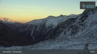 Archived image Webcam Alpin Arena Schnals: Top Station Lazaun 02:00