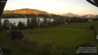 Archiv Foto Irrsee Oberösterreich: Webcam Westufer 19:00