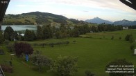Archiv Foto Irrsee Oberösterreich: Webcam Westufer 19:00