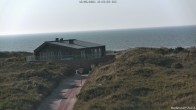 Archiv Foto Webcam Haus Köbesine auf Juist: Blick zum Strand 17:00