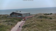 Archiv Foto Webcam Haus Köbesine auf Juist: Blick zum Strand 07:00