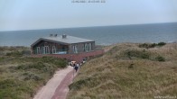 Archiv Foto Webcam Haus Köbesine auf Juist: Blick zum Strand 09:00