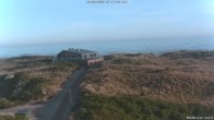 Archiv Foto Webcam Haus Köbesine auf Juist: Blick zum Strand 06:00