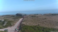 Archiv Foto Webcam Haus Köbesine auf Juist: Blick zum Strand 07:00