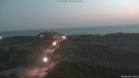 Archiv Foto Webcam Haus Köbesine auf Juist: Blick zum Strand 03:00