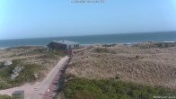 Archiv Foto Webcam Haus Köbesine auf Juist: Blick zum Strand 07:00