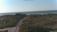 Archiv Foto Webcam Haus Köbesine auf Juist: Blick zum Strand 17:00