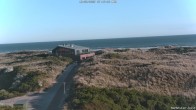 Archiv Foto Webcam Haus Köbesine auf Juist: Blick zum Strand 06:00