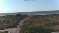 Archiv Foto Webcam Haus Köbesine auf Juist: Blick zum Strand 17:00
