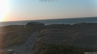Archiv Foto Webcam Haus Köbesine auf Juist: Blick zum Strand 19:00