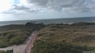 Archiv Foto Webcam Haus Köbesine auf Juist: Blick zum Strand 17:00