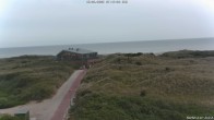 Archiv Foto Webcam Haus Köbesine auf Juist: Blick zum Strand 06:00