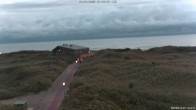 Archiv Foto Webcam Haus Köbesine auf Juist: Blick zum Strand 03:00