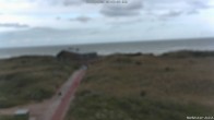 Archiv Foto Webcam Haus Köbesine auf Juist: Blick zum Strand 07:00