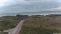 Archiv Foto Webcam Haus Köbesine auf Juist: Blick zum Strand 17:00