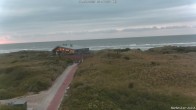 Archiv Foto Webcam Haus Köbesine auf Juist: Blick zum Strand 19:00