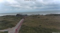 Archiv Foto Webcam Haus Köbesine auf Juist: Blick zum Strand 07:00