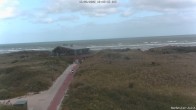 Archiv Foto Webcam Haus Köbesine auf Juist: Blick zum Strand 09:00
