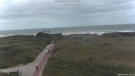 Archiv Foto Webcam Haus Köbesine auf Juist: Blick zum Strand 15:00