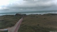 Archiv Foto Webcam Haus Köbesine auf Juist: Blick zum Strand 07:00