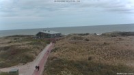 Archiv Foto Webcam Haus Köbesine auf Juist: Blick zum Strand 06:00