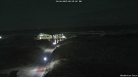 Archiv Foto Webcam Haus Köbesine auf Juist: Blick zum Strand 23:00