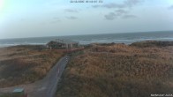 Archiv Foto Webcam Haus Köbesine auf Juist: Blick zum Strand 07:00