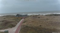 Archiv Foto Webcam Haus Köbesine auf Juist: Blick zum Strand 09:00