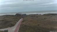Archiv Foto Webcam Haus Köbesine auf Juist: Blick zum Strand 17:00