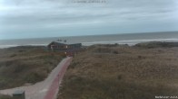 Archiv Foto Webcam Haus Köbesine auf Juist: Blick zum Strand 17:00
