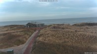 Archiv Foto Webcam Haus Köbesine auf Juist: Blick zum Strand 07:00